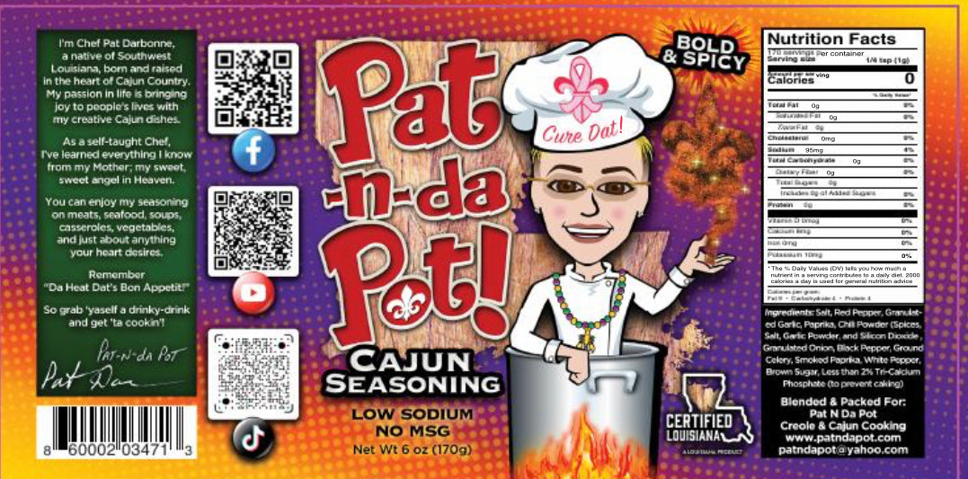 Bold & Spicy Cajun Seasoning