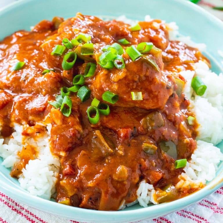 Chicken & Sausage in a Red Gravy