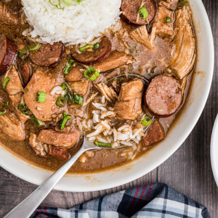 Pat's Chicken & Sausage Gumbo