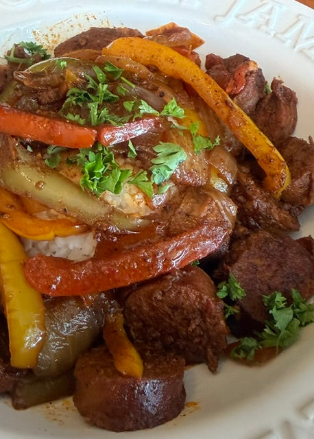 Cajun Sausage & Peppers