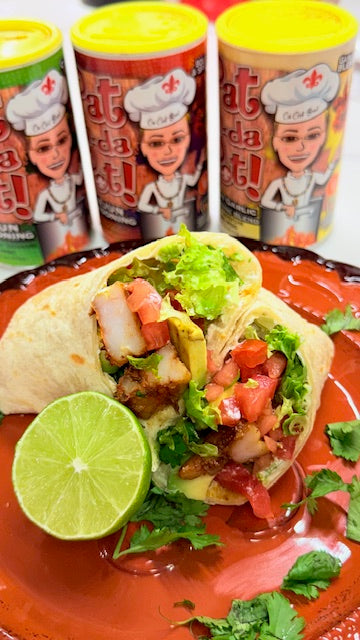 Spicy Shrimp Wraps