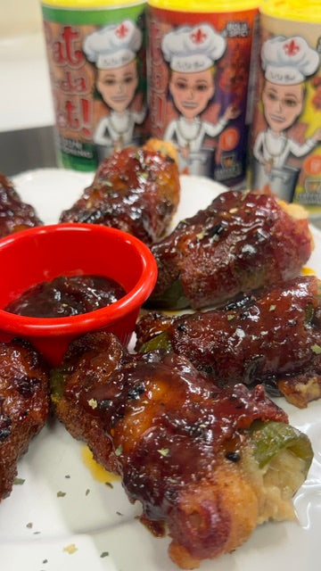Boudin-Stuffed Jalapeno Poppers
