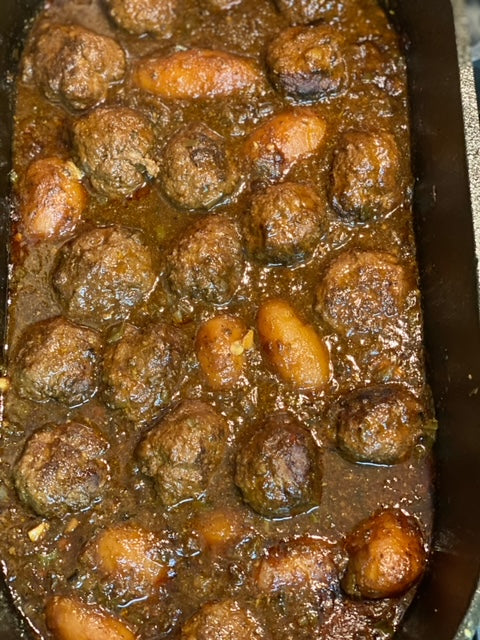 Cajun Meatball Fricassee